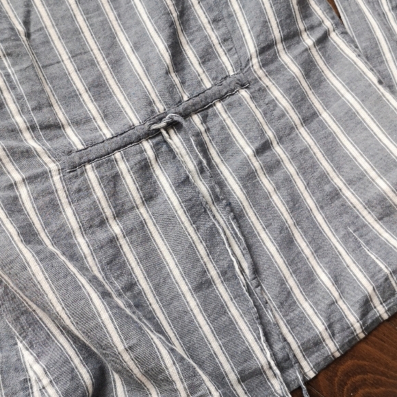 Chambray striped button down shirt - Picture 11 of 12